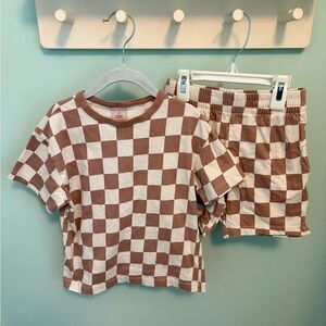 Joe Fresh × Jessi Cruickshank Checkered Set